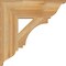 Ekena Millwork Imperial Traditional Rough Sawn Bracket, Western Red Cedar, 6"W x 22"D x 22"H BKT06X22X22IMP01RWR - alternate 4